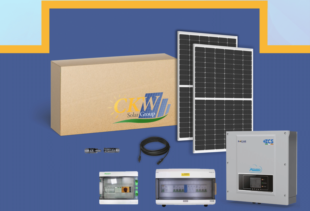 Kit solaire 6kW triphasé sans fixation - ref 89064