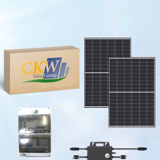Kit solaire 6kWc triphasé micro onduleur sans fixation - ref 89074